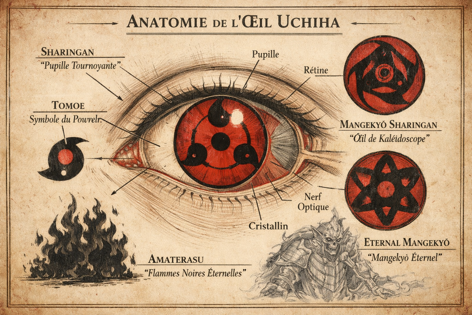L'Anatomie du Sharingan : Quand l'Émotion Mutile le Cerveau