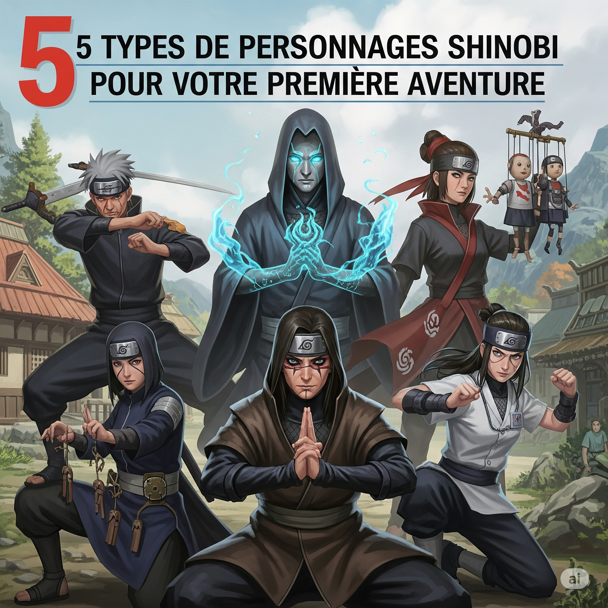 Archétypes de personnages inspirants, des idées de backstories pour aider les nouveaux joueurs à trouver leur voie.
