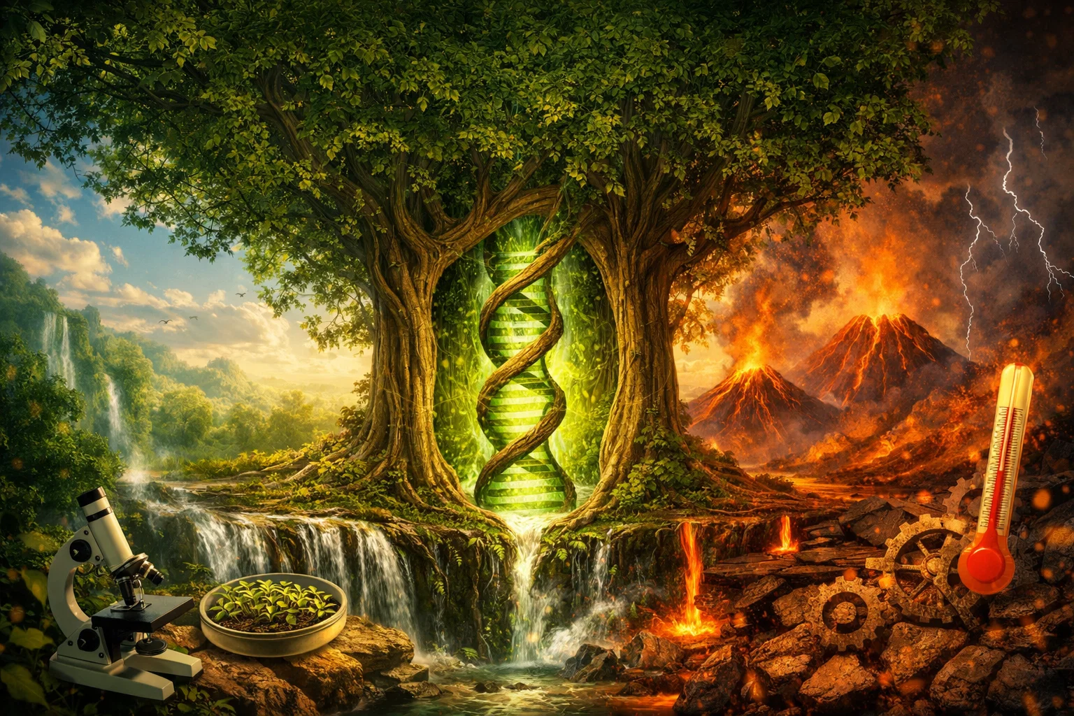 Mokuton : Quand la Biologie défie la Thermodynamique